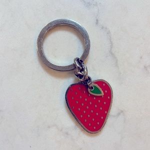 Coach Strawberry Keychain